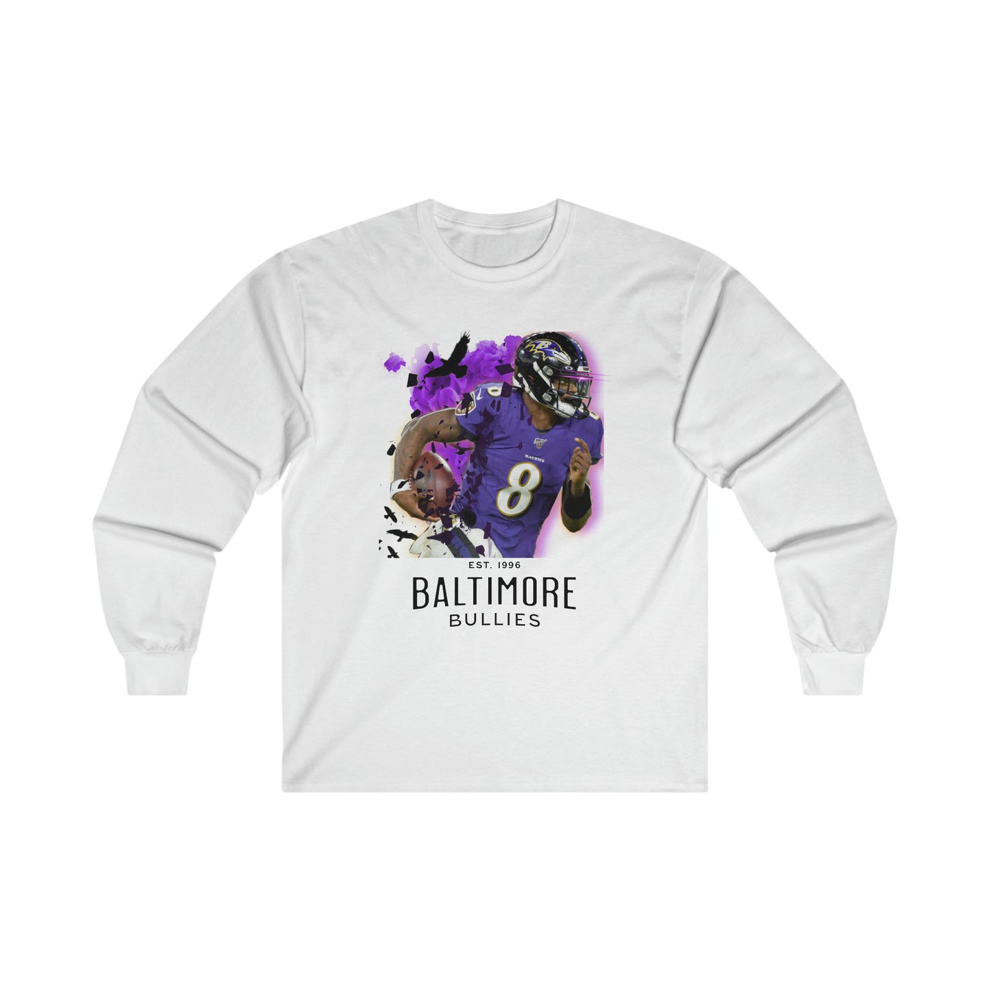 Baltimore Football Bullies Ultra Cotton Long Sleeve Tee