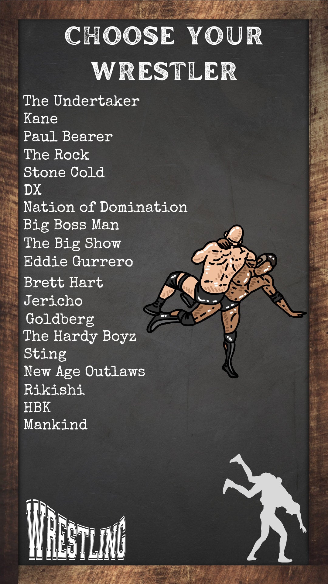 Retro bootleg wrestling tees